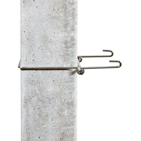 Colier de tensionare cu lanț pentru stâlp de beton