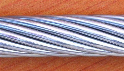 Șufă zincată 19 ​​fire, diametru 4-8 mm