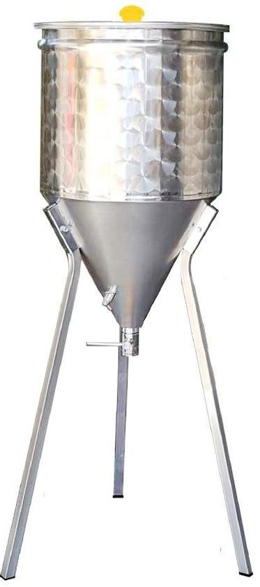 Fermentatoare de bere din oțel inoxidabil cu fund conic de 60 °